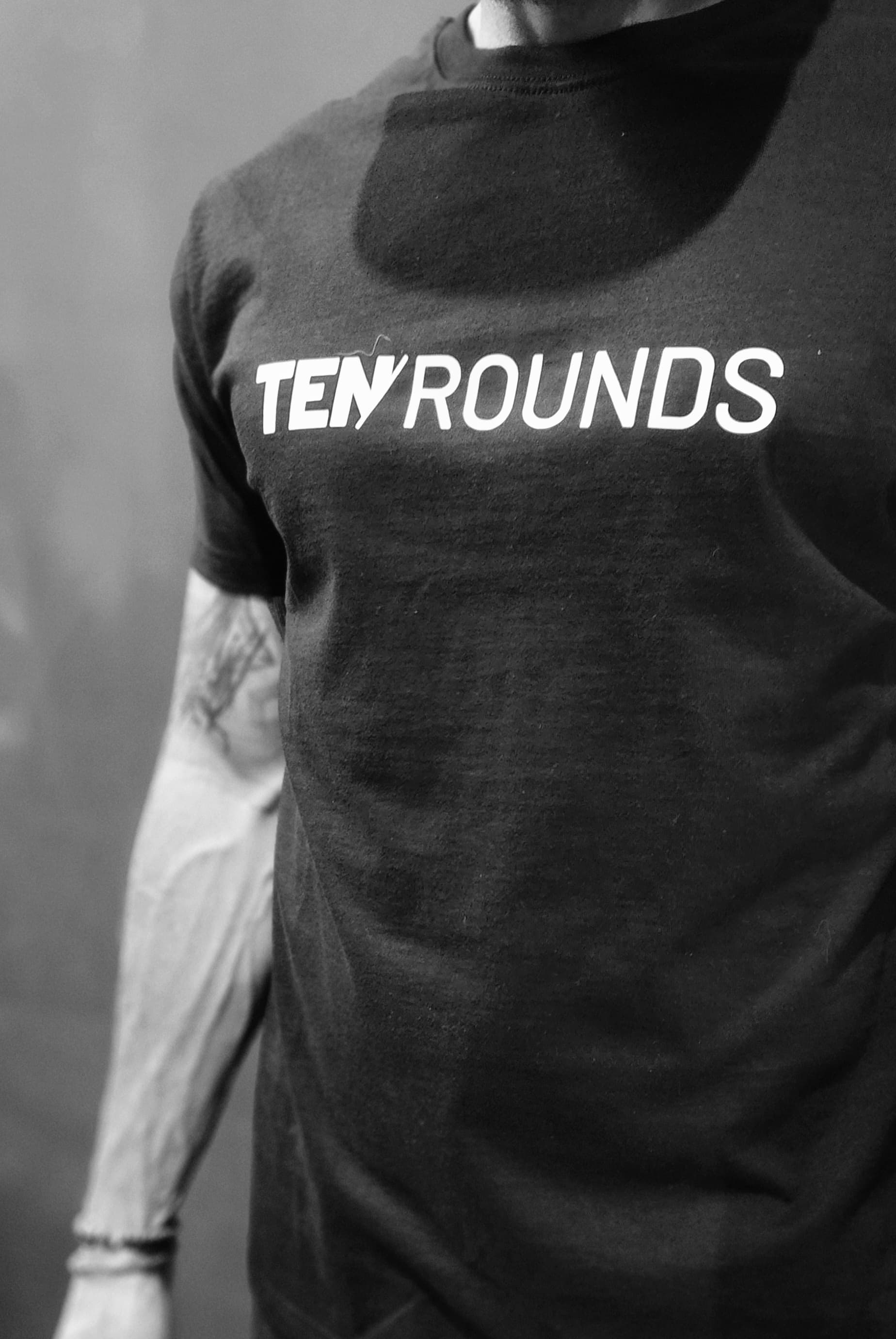 TENROUNDS branded training t-shirt apparel