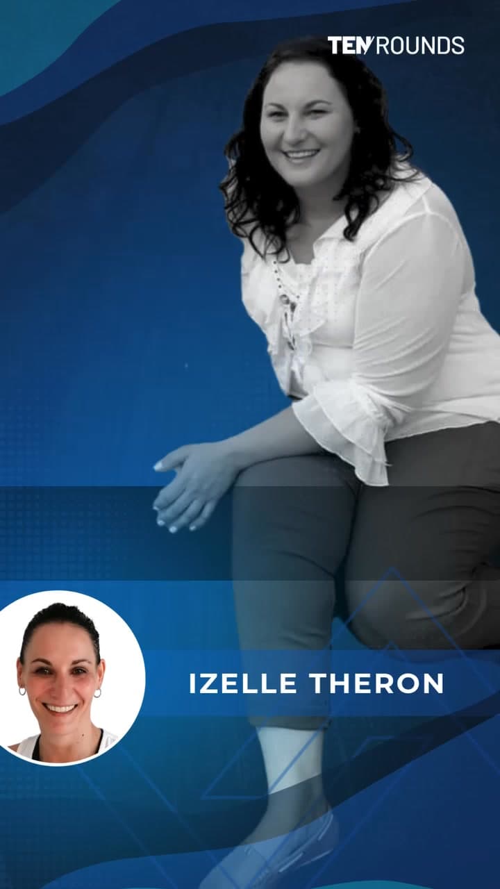 Izelle Theron, TENROUNDS member who lost 15kg